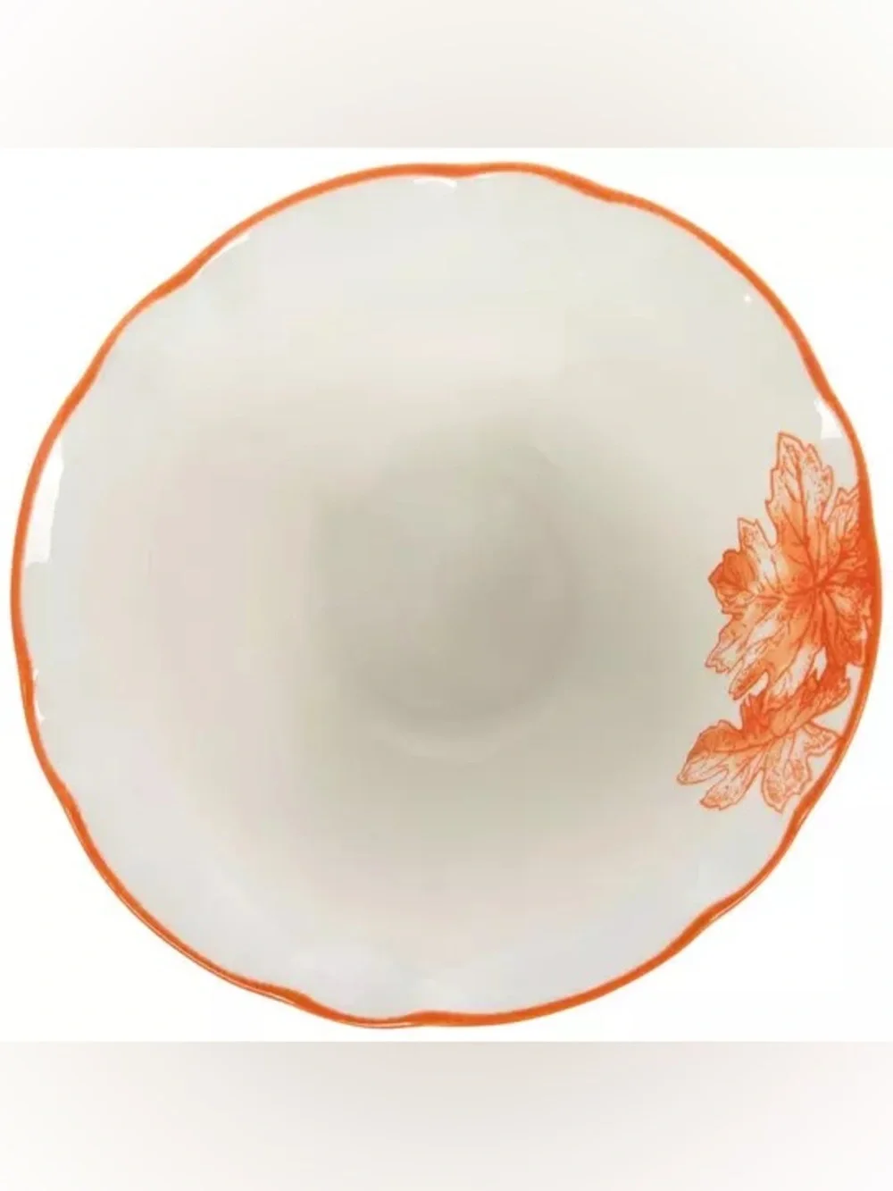 Orange Pumpkin Toile Bowls